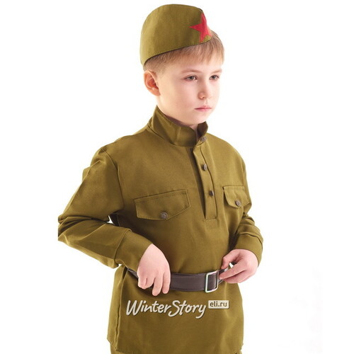 Детская военная форма Солдат, рост 104-116 см (без брюк) Бока С