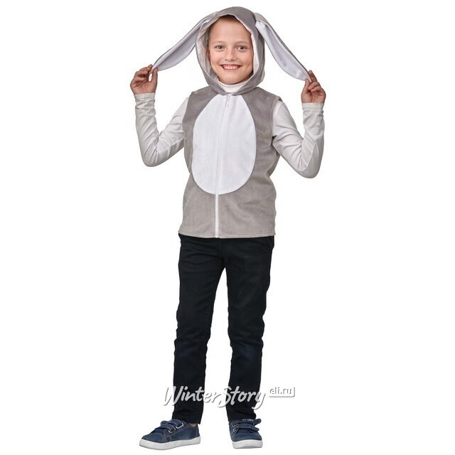 Карнавальный костюм Зайчонок, рост 134 см Батик