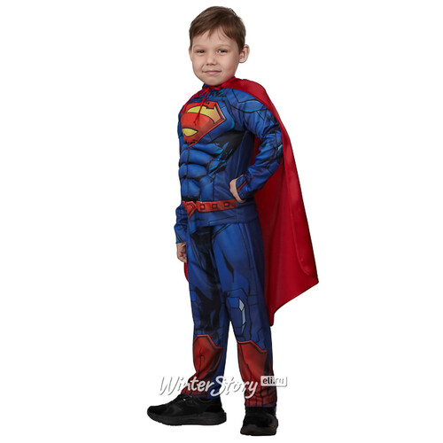 Карнавальный костюм Супермен с мускулами, рост 110 см Батик