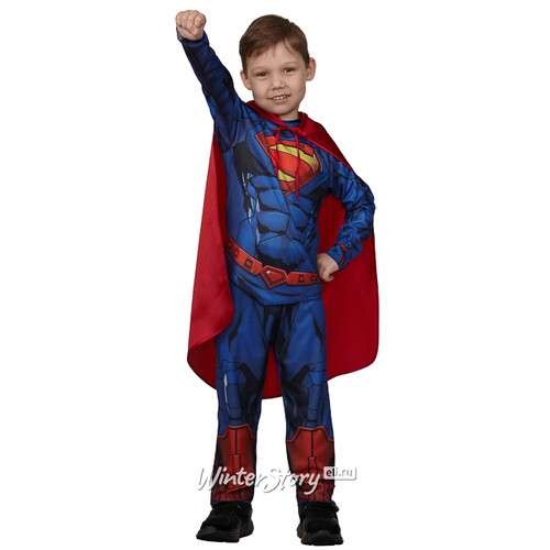 Карнавальный костюм Супермен, рост 134 см Батик