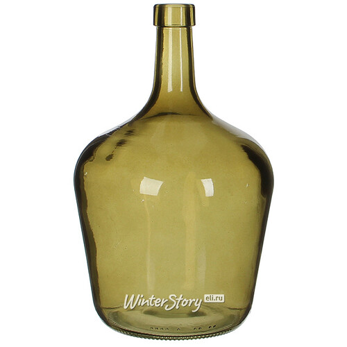 Бутылка декоративная "Мануэла", 24*15.5 см, оливковый Edelman