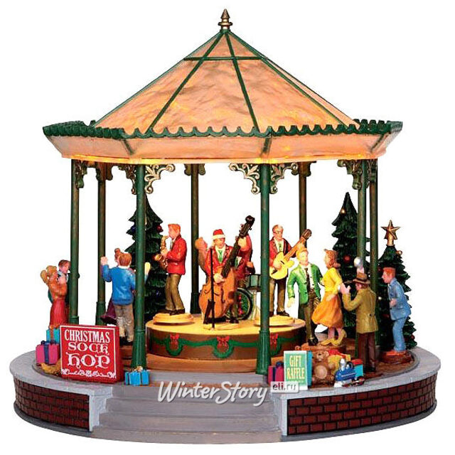 Композиция Карусель - Танцевальный вечер, 25*26*26 см, музыка, движение, подсветка Lemax