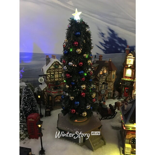 Новогодняя елка, 36*17*16 см, музыка, движение, подсветка Lemax