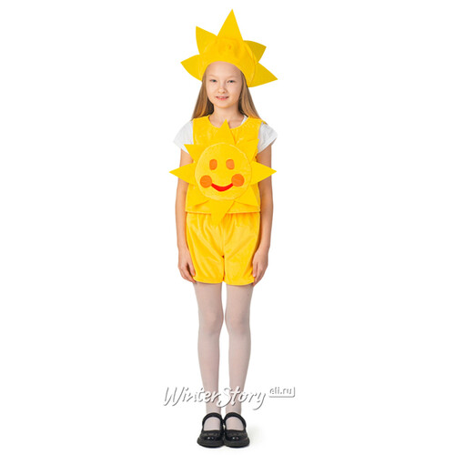 Карнавальный костюм Солнышко (шорты), рост 104-116 см Бока С