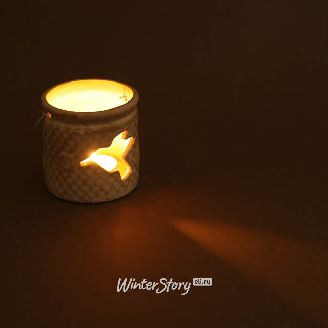 Керамический подсвечник Птичка Джули 9 см Koopman (Купман)