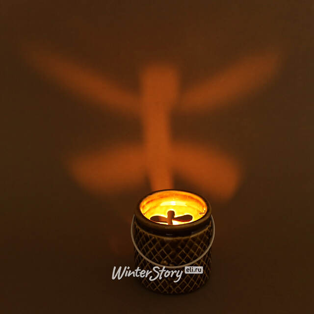 Керамический подсвечник Стрекоза Августа 9 см Koopman