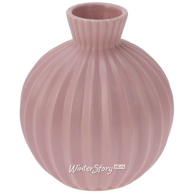 Керамическая ваза Lockerbie 16 см розовая Koopman