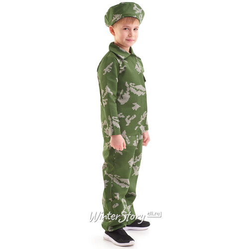 Детский военный костюм Пограничник, рост 122-134 см Бока С