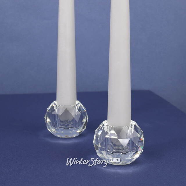 Стеклянный подсвечник Милисенто 5 см Sigro