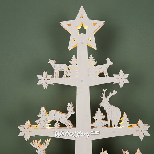Новогодний светильник Schwarzwald Tree 47 см, 11 LED ламп Star Trading