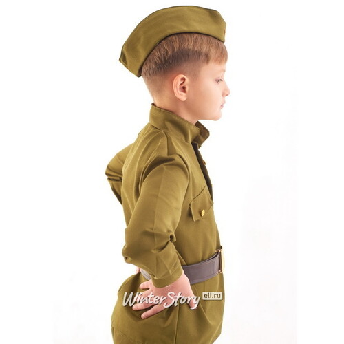 Детская военная форма Солдат люкс, рост 140-152 см Бока С