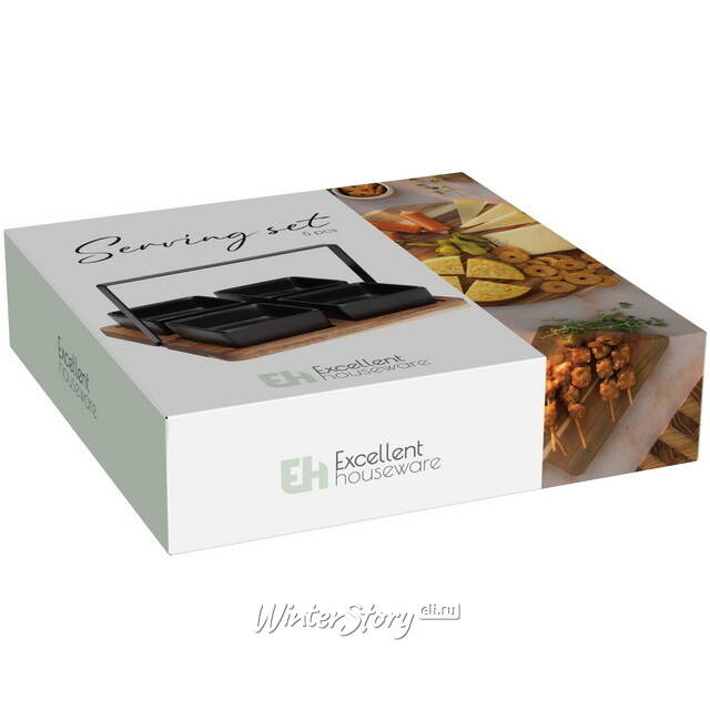 Набор для закусок Ermston 20*8 см, 5 предметов Koopman