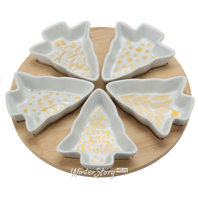 Менажница Melanie 27*5 см, 6 предметов, вращающаяся Koopman (Купман)