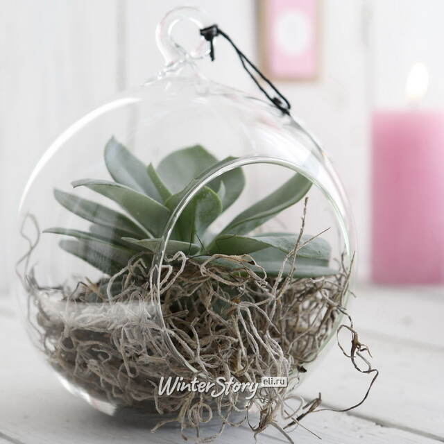 Стеклянный шар для декора Мелоне 12 см Ideas4Seasons (Идеас Фор Сезонс)