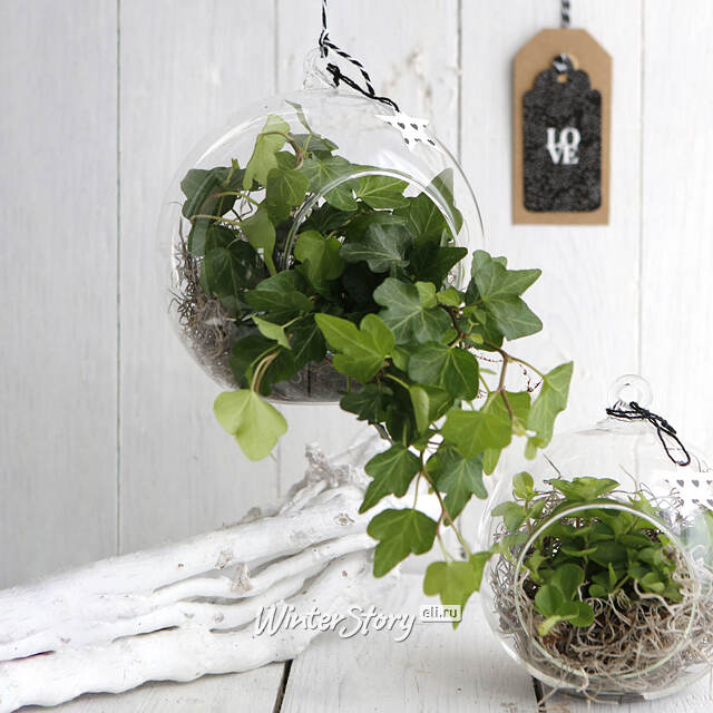 Стеклянный шар для декора Мелоне 14 см Ideas4Seasons (Идеас Фор Сезонс)