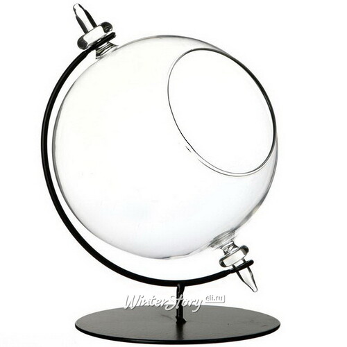 Декоративная ваза-флорариум Globo Sphere 21 см, стекло Ideas4Seasons