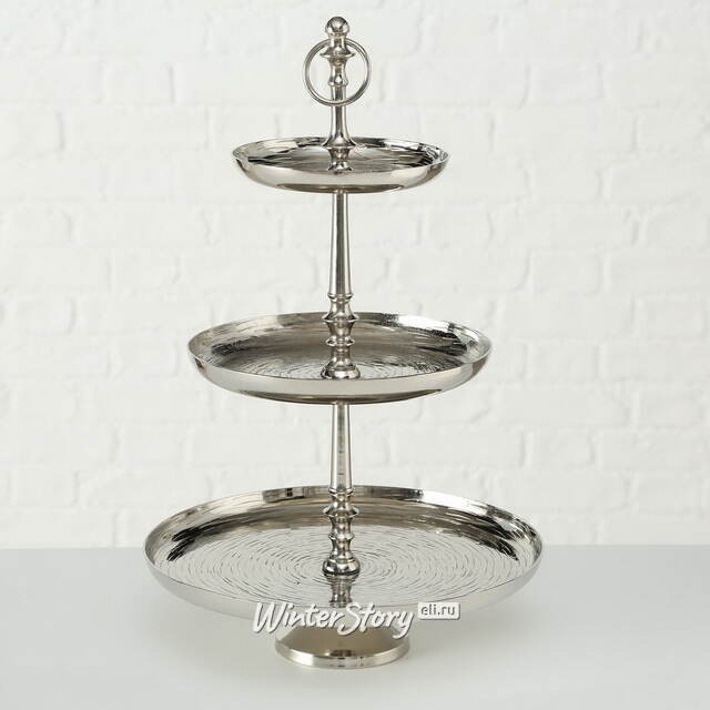 Этажерка для фруктов Гретхен 50*30 см, трехъярусная Boltze