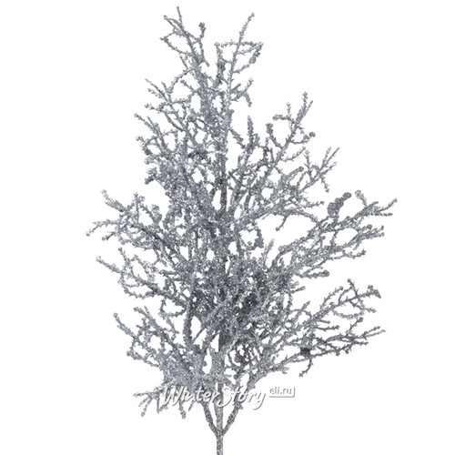 Декоративная ветка Коралл де Альдебранс 54 см серебряный Koopman