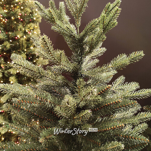 Искусственная елка с лампочками Louisiana 213 см, 400 теплых белых ламп, ЛИТАЯ + ПВХ A Perfect Christmas