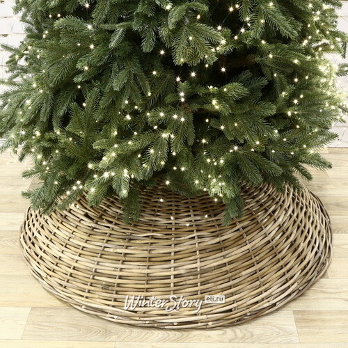 Плетеная корзина для елки Нордик 105*25 см светлое дерево National Tree Company