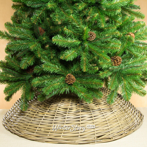 Плетеная корзина для елки Нордик 62*18 см светлое дерево National Tree Company