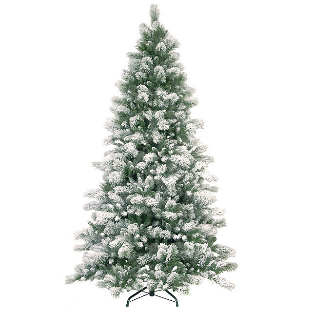 Искусственная елка Вествуд заснеженная 198 cм, ЛЕСКА + ПВХ National Tree Company (Нейшнл Три Компани)