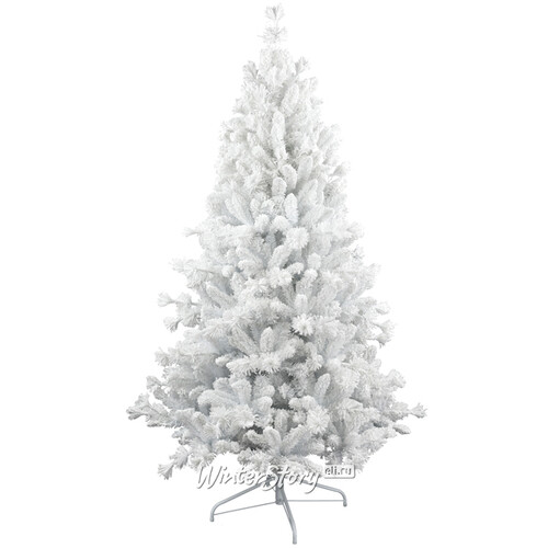 Искусственная белая елка Teddy White заснеженная 150 см, ЛЕСКА + ПВХ A Perfect Christmas