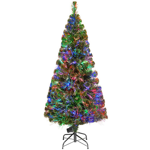 Оптоволоконная елка Ночной Костер 183 см, ПВХ National Tree Company