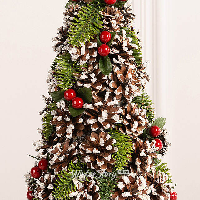 Елка из шишек Пайни 36 см A Perfect Christmas