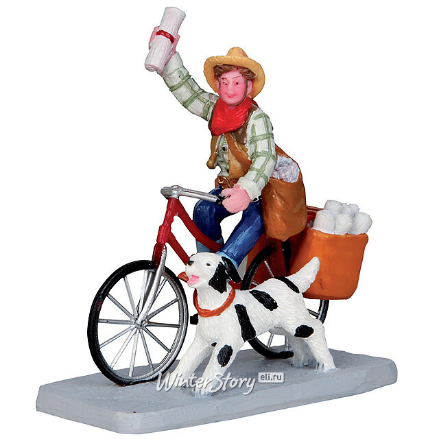 Фигурка Разносчик газет - Ковбой, 7.5 см Lemax