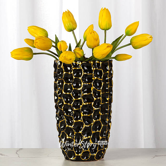 Декоративная ваза-кашпо Una Smoke Drama 25 см Ideas4Seasons