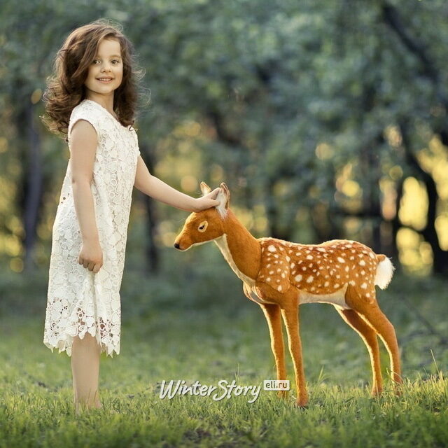 Большая мягкая игрушка Олененок Бэмби 80 см Hansa Creation