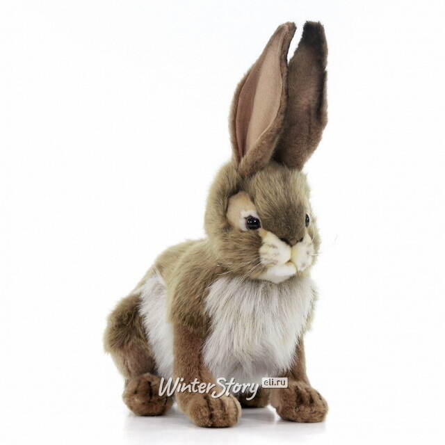 Мягкая игрушка Заяц чернохвостый 30 см Hansa Creation