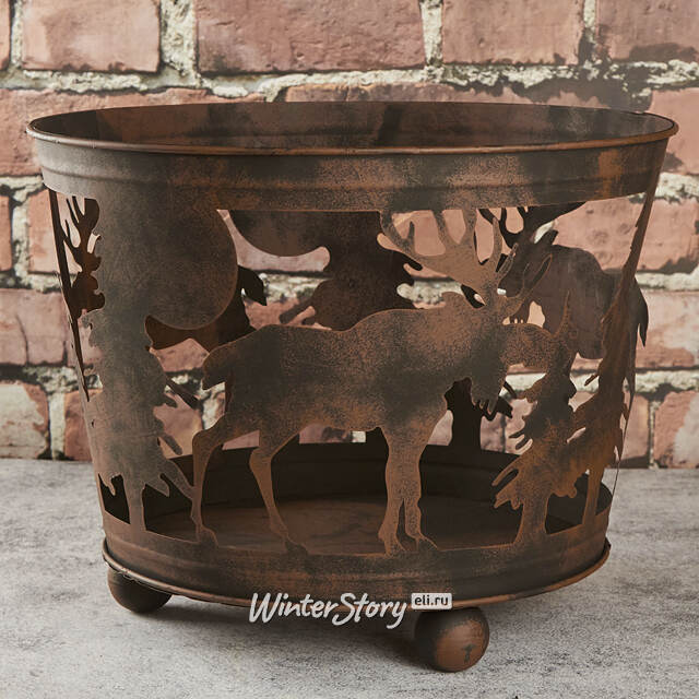 Чаша для костра Лесной Огонек 45 см, металл Kaemingk