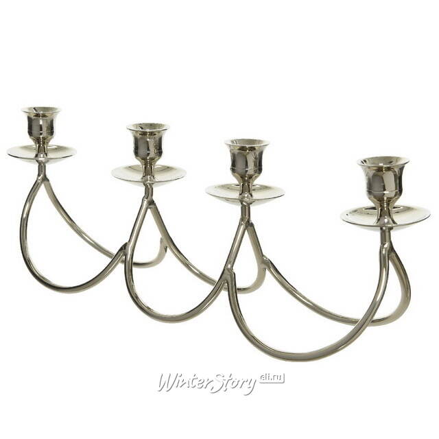 Канделябр Montceau Cosmo на 4 свечи 37 см Kaemingk