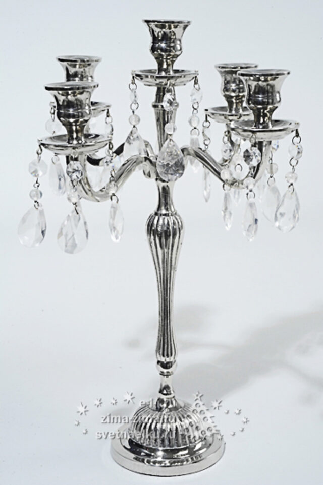 Подсвечник Богемия на 5 свечей, 39 см Kaemingk (Кейминг)