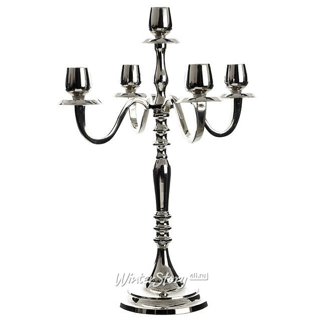 Канделябр Реверанс на 5 свечей 41*29 см Kaemingk