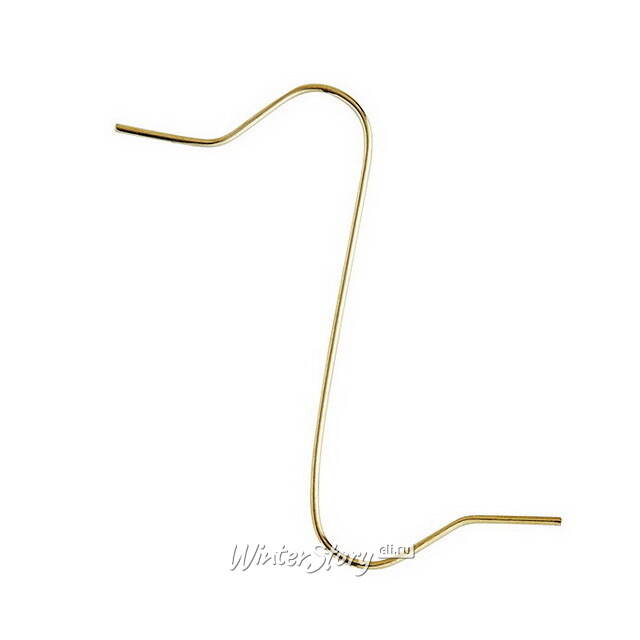 Крючки для елочных игрушек 3.5 см, 50 шт, золотые Kaemingk