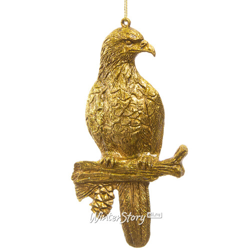 Елочная игрушка Золотое Рождество - Орел 15 см, подвеска Hogewoning
