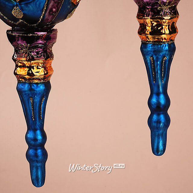 Елочные игрушки Nocera Umbra 20 см, 2 шт, стекло Winter Deco