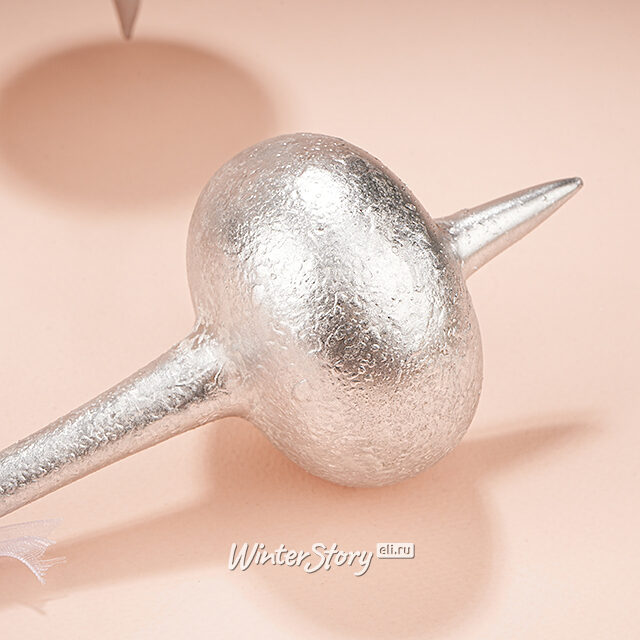 Елочные игрушки Fossato di Vico 19 см, 6 шт, стекло Winter Deco