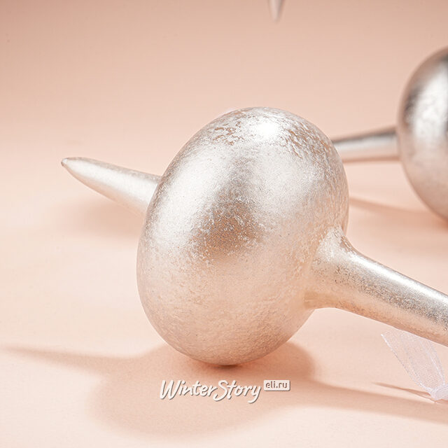 Елочные игрушки Fossato di Vico 19 см, 6 шт, стекло Winter Deco