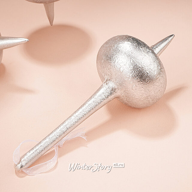 Елочные игрушки Fossato di Vico 19 см, 6 шт, стекло Winter Deco