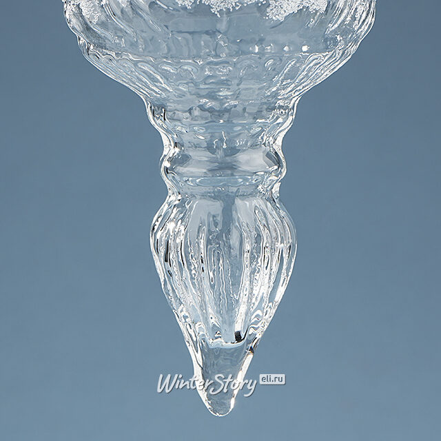 Елочные игрушки Cesano Boscone 13 см, 3 шт, стекло Winter Deco