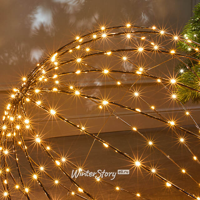 Светодиодный шар Cielo Stellato 50 см, 320 теплых белых LED ламп, таймер, IP44 Winter Deco