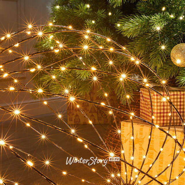 Светодиодный шар Cielo Stellato 50 см, 320 теплых белых LED ламп, таймер, IP44 Winter Deco