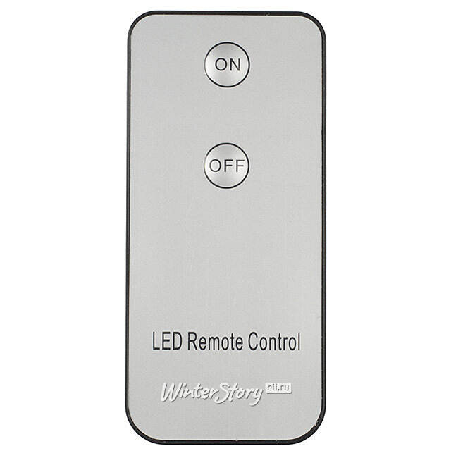 Свечи на елку Crystal Light 16 см, 10 шт, с пультом управления, на батарейках, IP20 Winter Deco