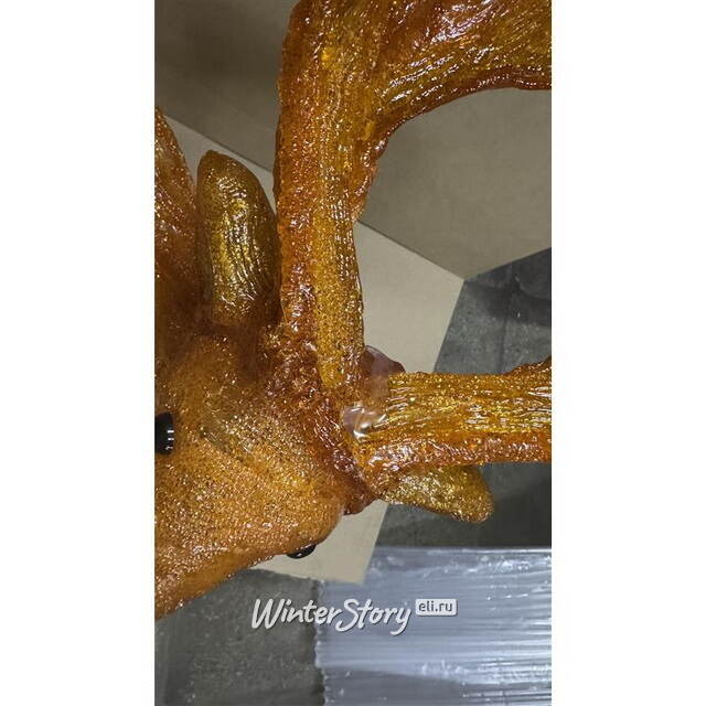 Светодиодный Олень Малыш Бакли 63 см, 80 теплых белых LED ламп, акрил, IP44, уцененный Winter Deco