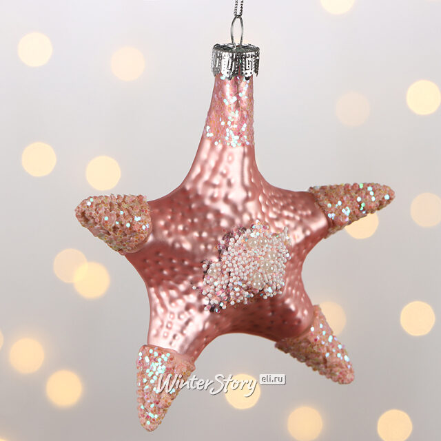 Елочная игрушка Морская Звезда Ариелли 12 см Winter Deco