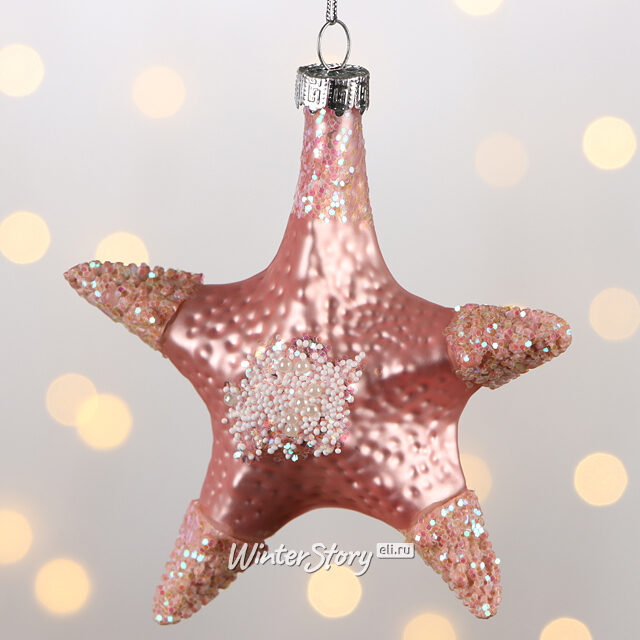 Елочная игрушка Морская Звезда Ариелли 12 см Winter Deco